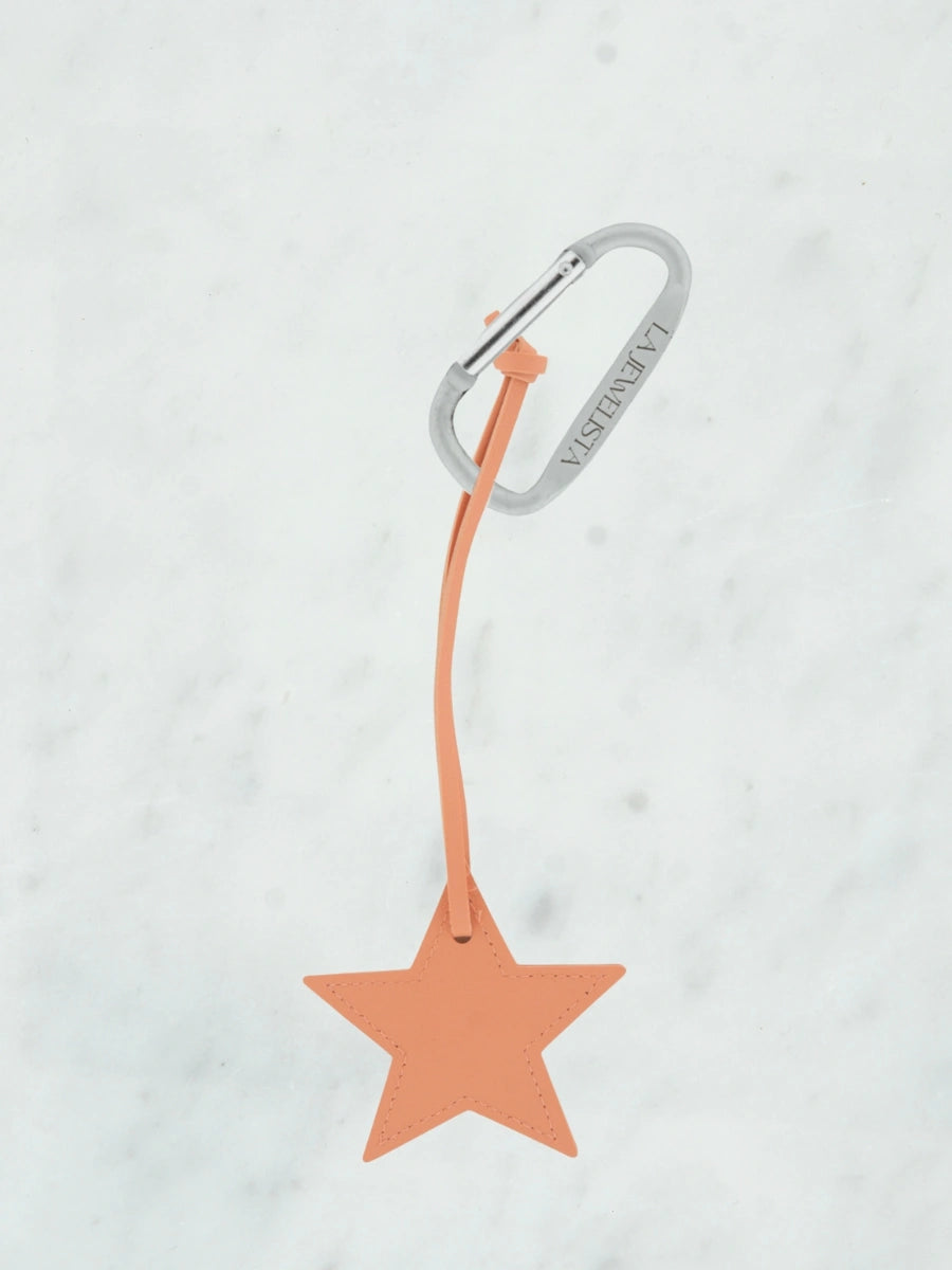 Minimal star bag charm