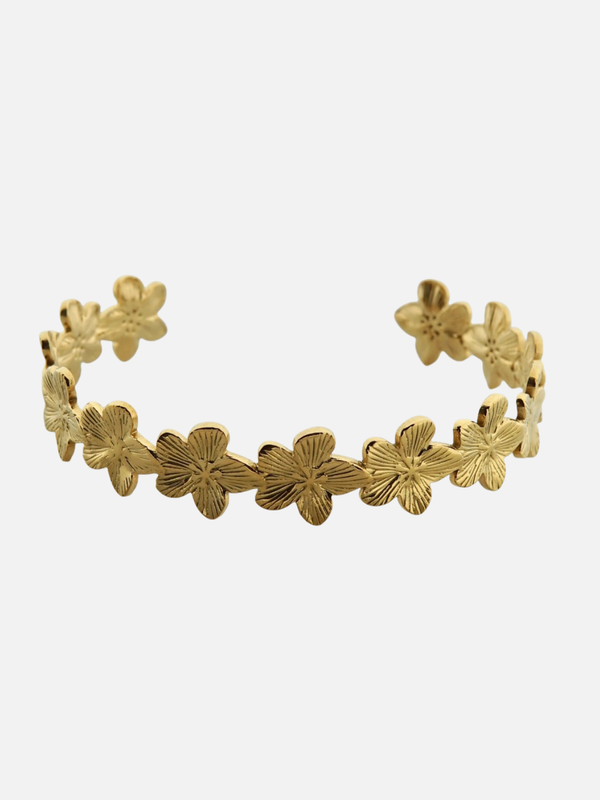Mini bloem bangle