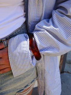 Bold tortoise bangle