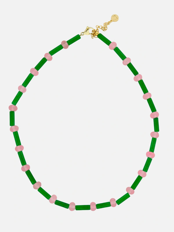 Bubblegum jungle stenen ketting
