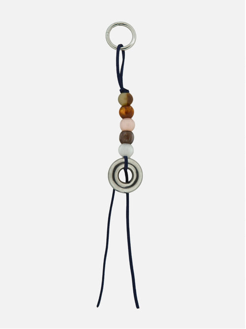 Doughnut keychain blauw