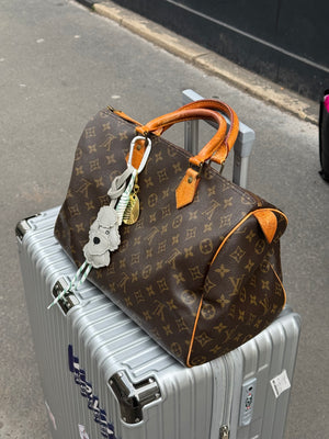 Bold doodle bag charm set