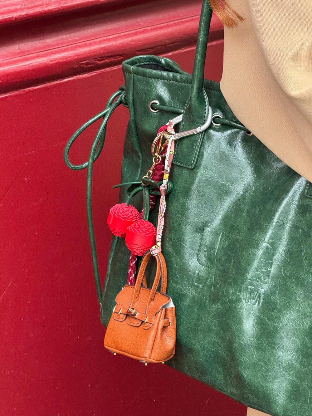 Boss babe bag charm set