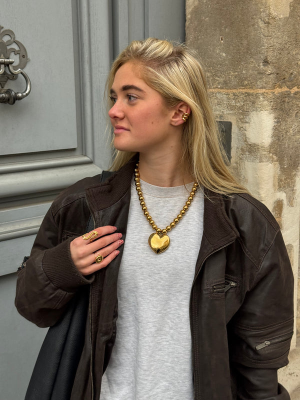 Heart of gold ketting