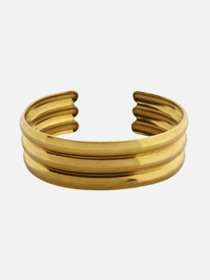 Triple layered bangle
