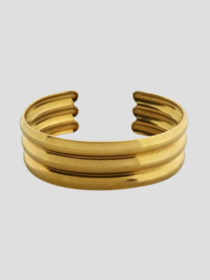 Triple layered bangle