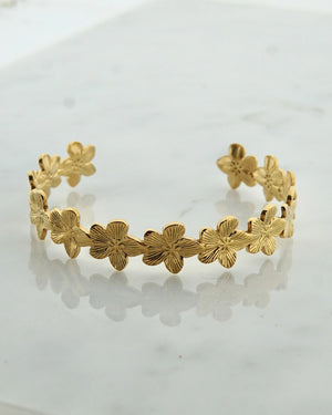 Mini bloem bangle