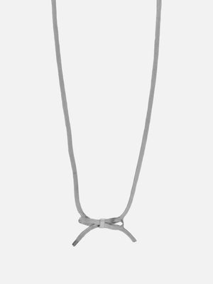 Minimalistische ketting met strik