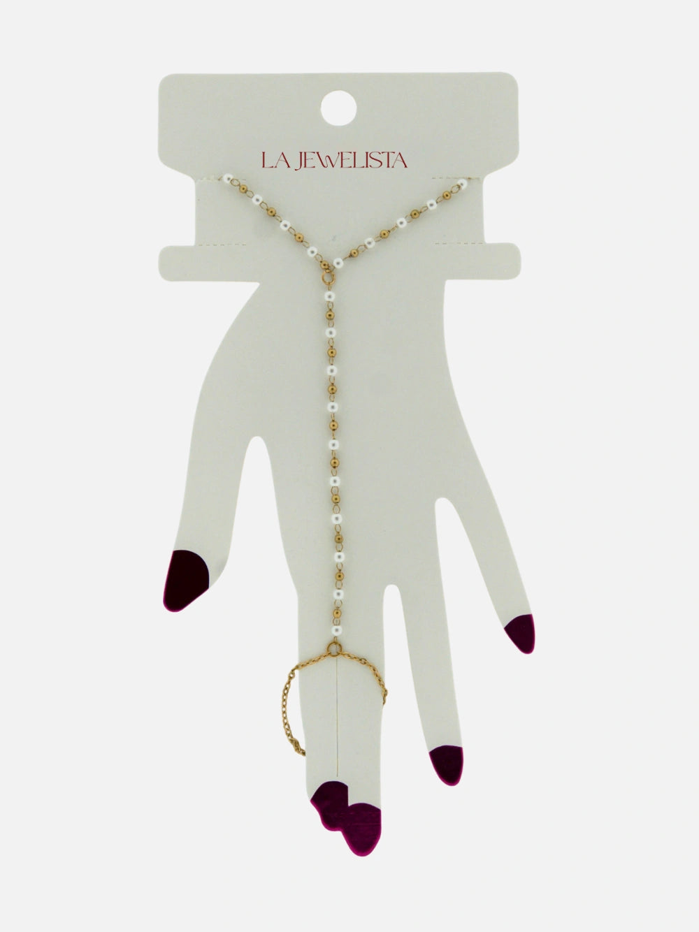 Pearly pearl hand chain