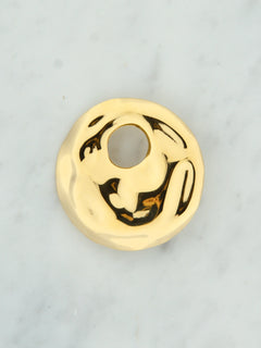 Ronde relief broche