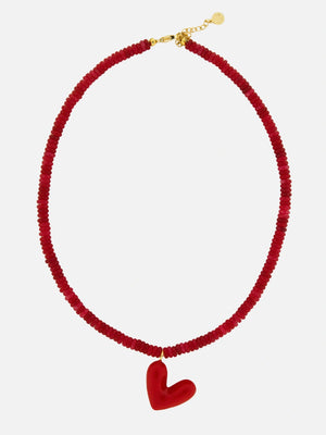 The way to my heart stenen ketting