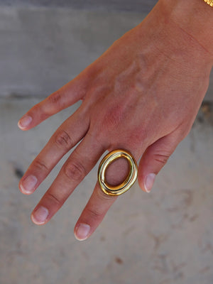Bold open ring