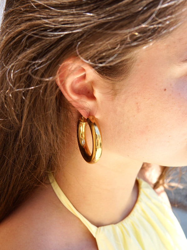 Mini bold mega hoops