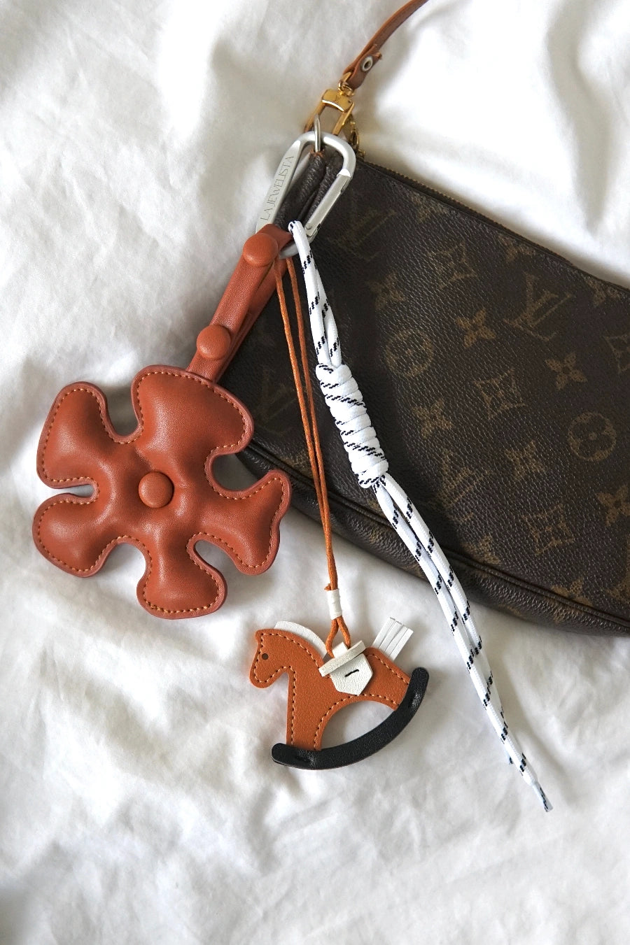 Rocking horse bag charm