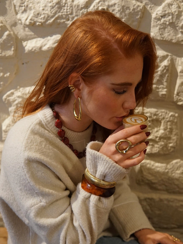 Three stack ear cuff