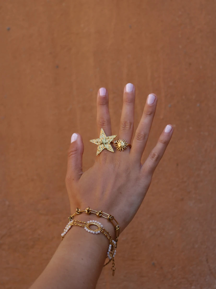 Super chunky ster ring