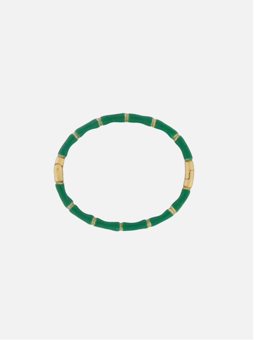 Bamboo bangle groen