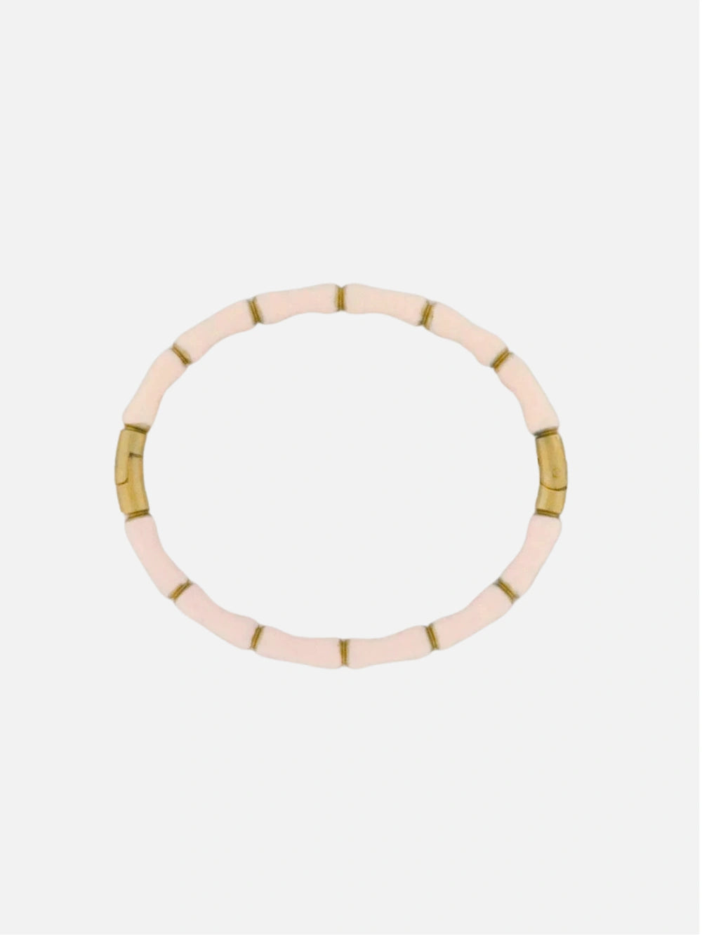 Bamboo bangle licht roze
