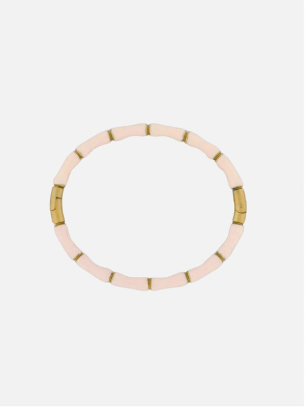 Bamboo bangle light pink