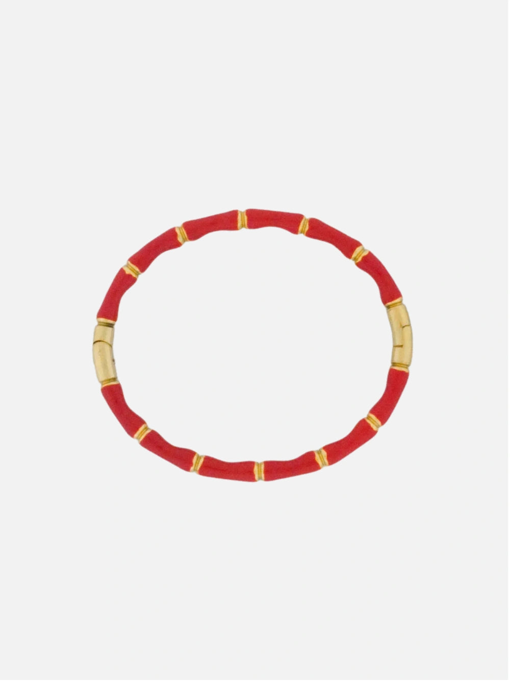 Bamboo bangle rood