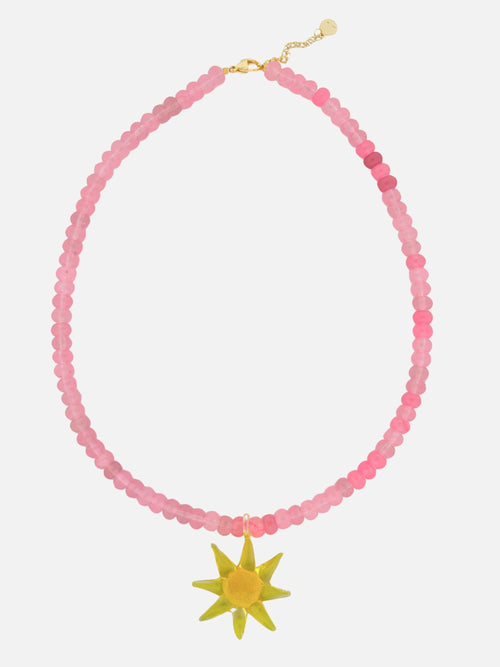 Barbie zon stenen ketting