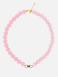 Bold beads ketting met lock