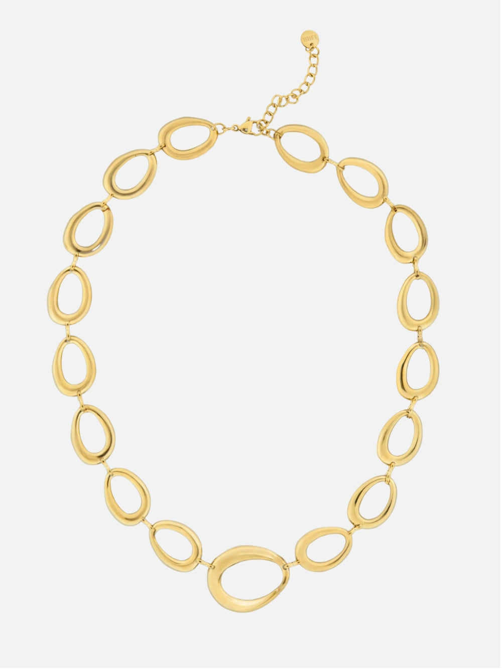 Bold ovale open ketting