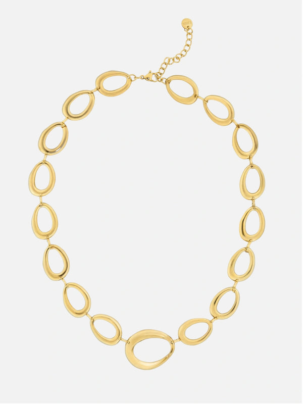 Bold ovale open ketting