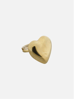 Thick heart ring