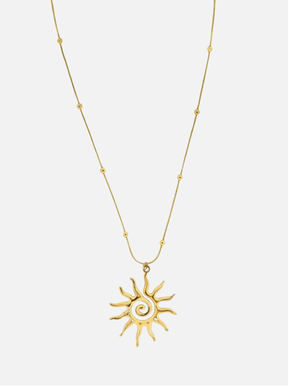 Dotted ketting met zon