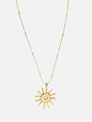 Dotted ketting met zon