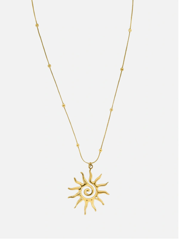 Dotted ketting met zon