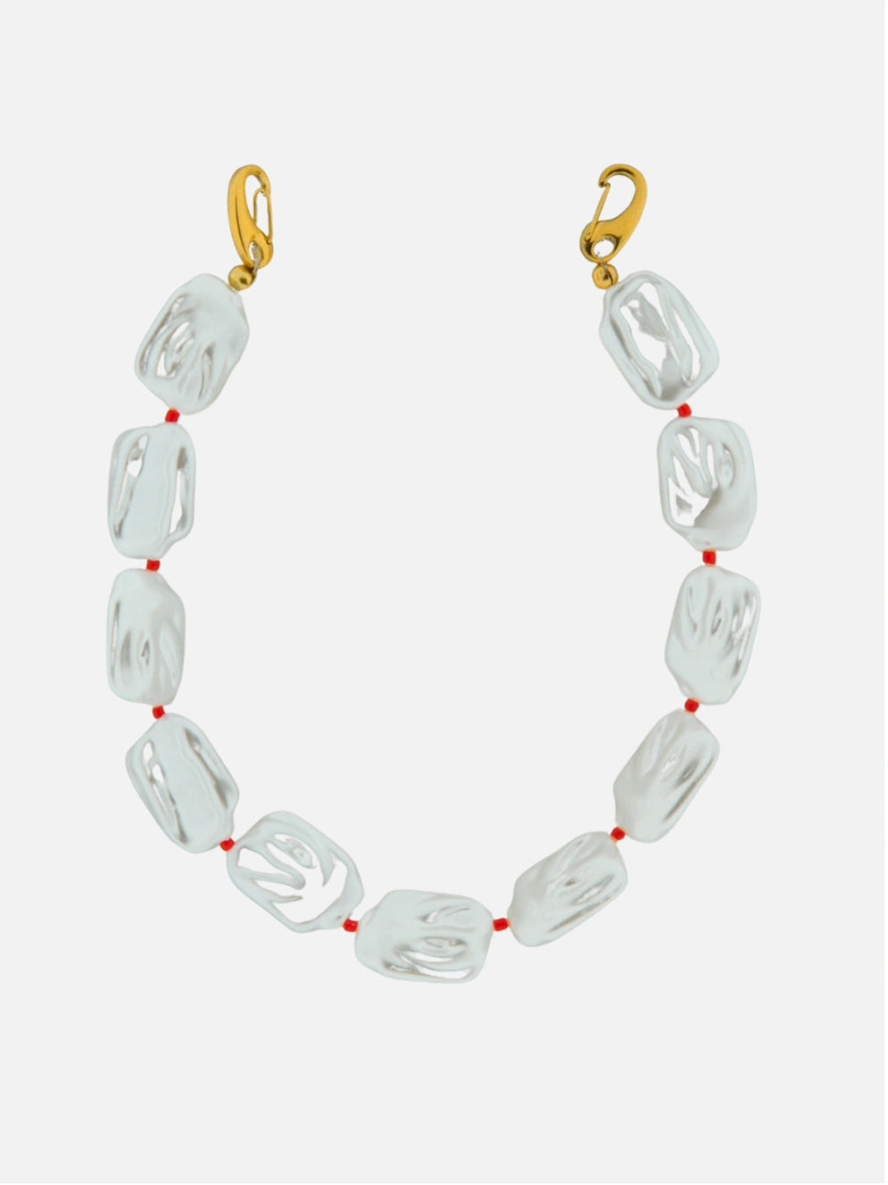 Flat pearls phone cord