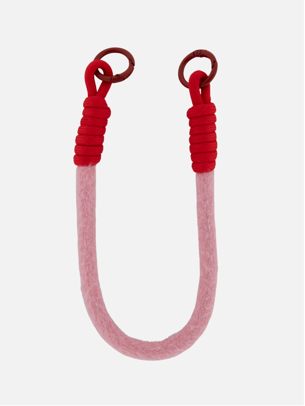 Fluffy dubbele bag charm