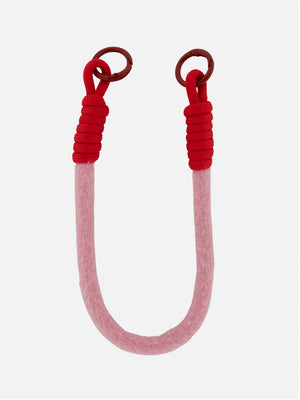 Fluffy dubbele bag charm