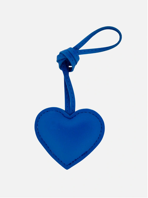 Heart bag charm