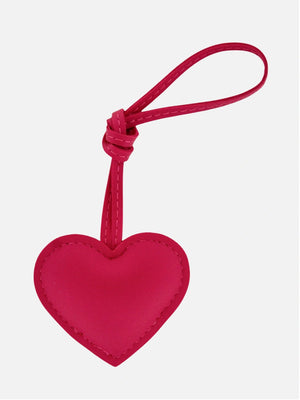 Heart bag charm