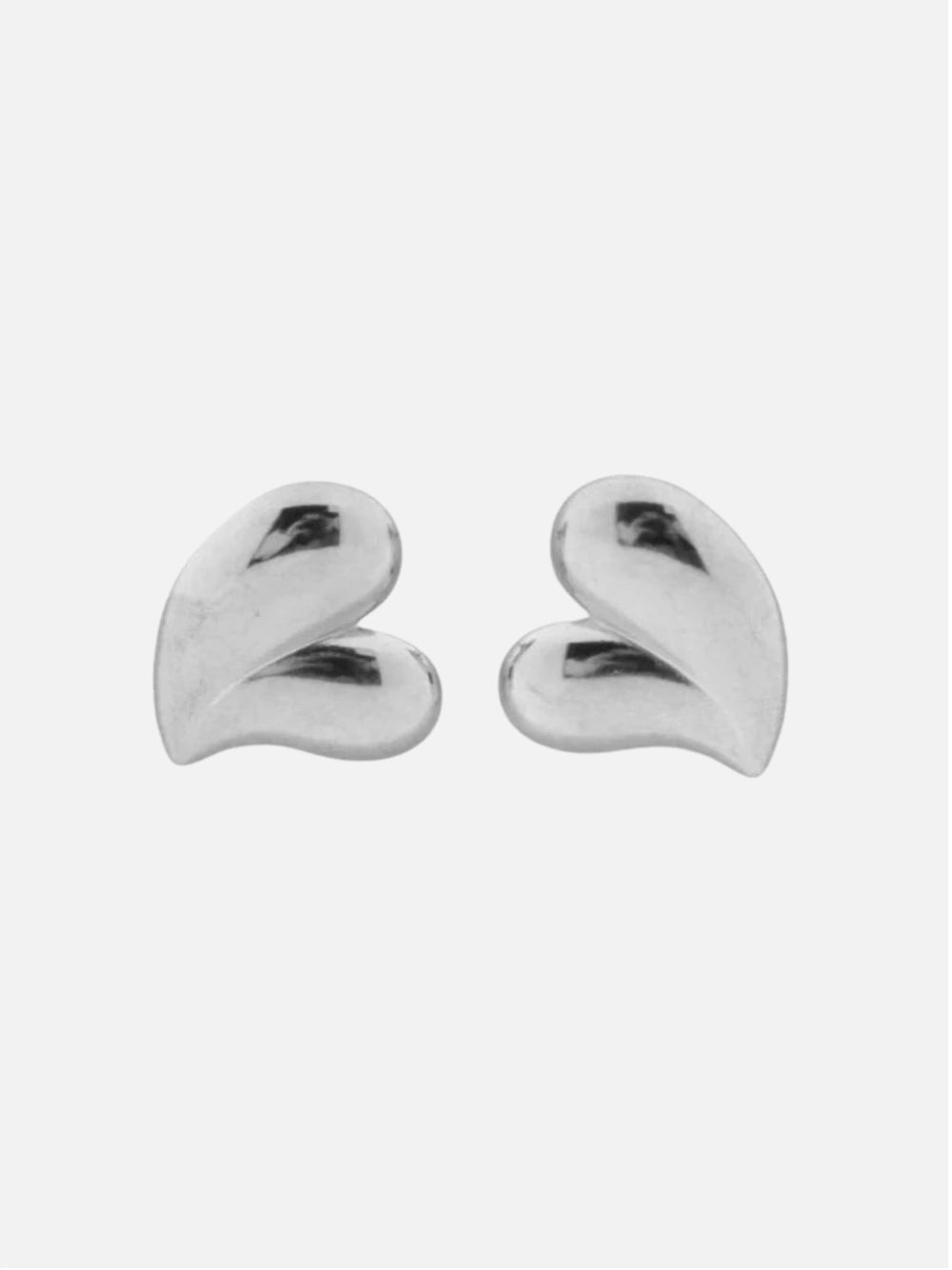 Kleine chunky hart studs