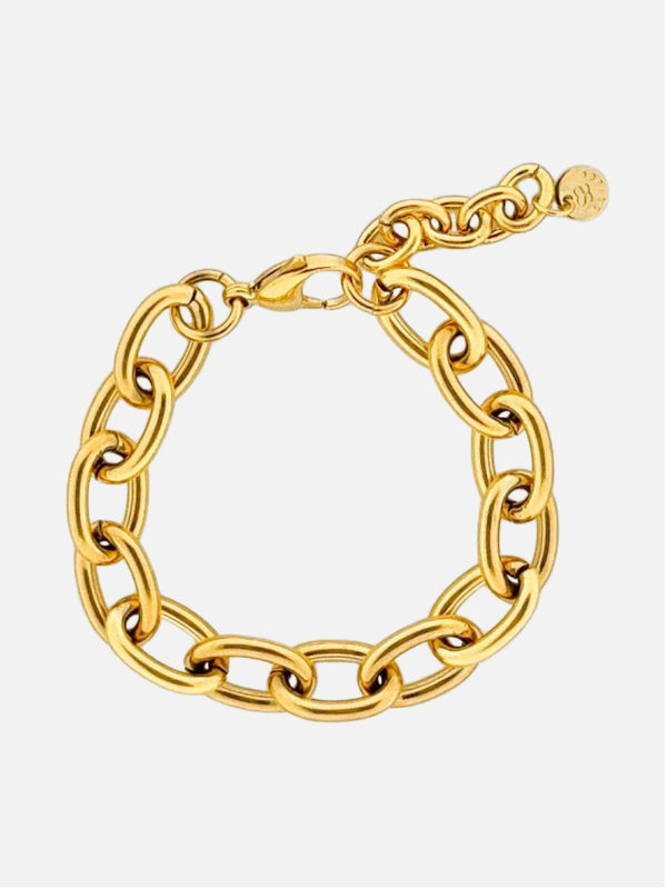 Mega chunky chain armbandje
