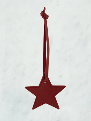 Minimal star bag charm