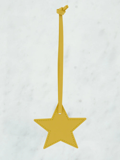 Minimal star bag charm