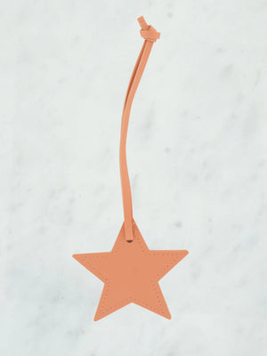 Minimal star bag charm