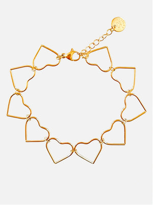 Multi heart bracelet
