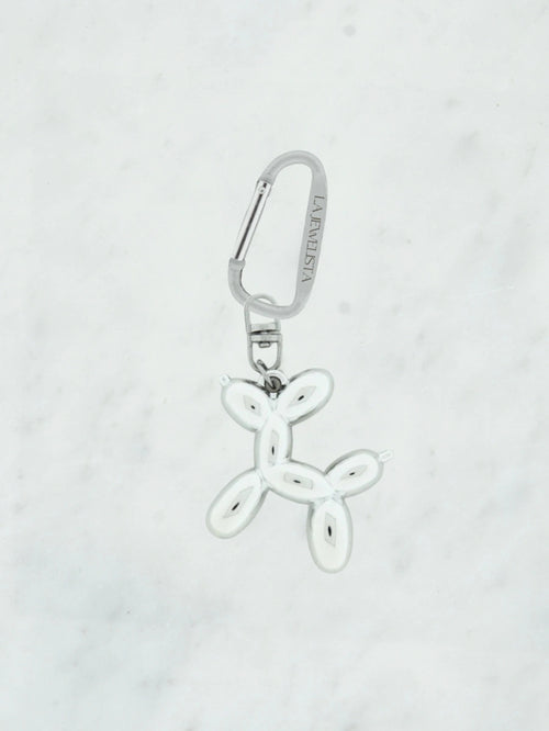 Mini balloon dog bag charm