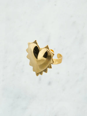 Vintage hart ring
