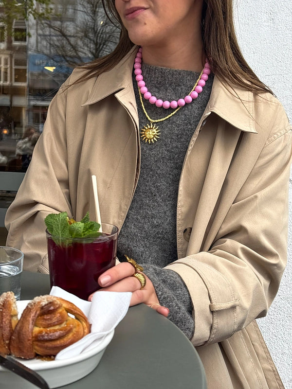 Bold beads ketting