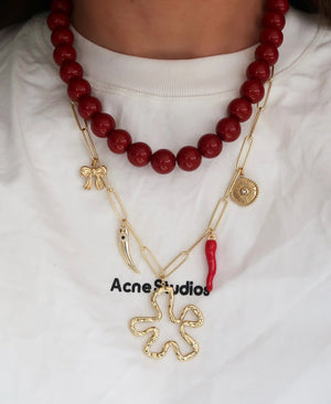 Bold beads ketting