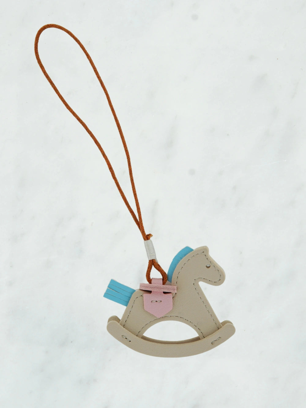 Rocking horse bag charm