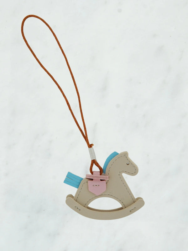 Rocking horse bag charm