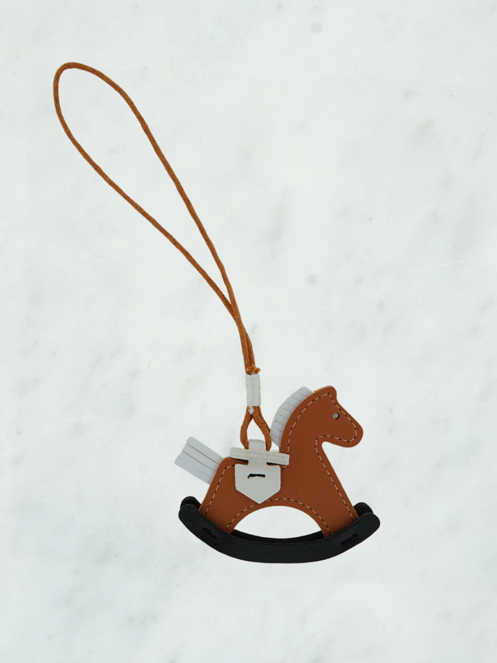 Rocking horse bag charm